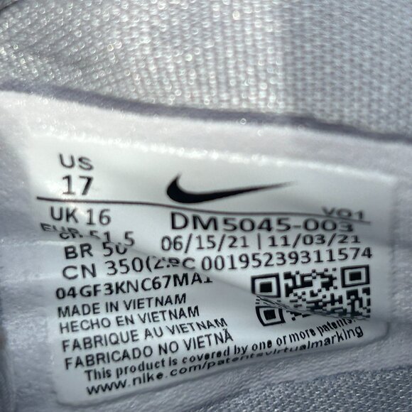 Nike PG5 TB Basketball Shoes – Size 17 – New - Picture 12 of 13